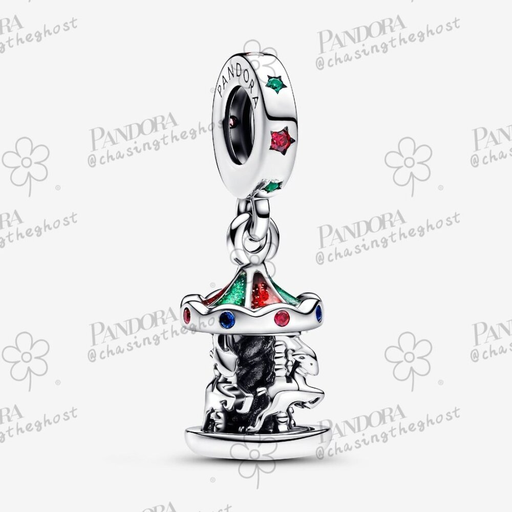 Pandora Spinning Carousel Dangle Charm